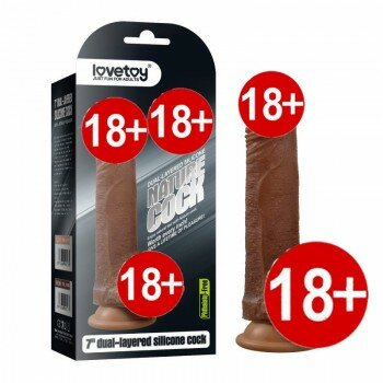 Yeni Nesil Gerçek Ultra Yumuşak Melez 22 Cm Dildo Penis