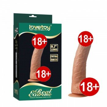 Real extreme Gerçekçi Dokuda 22 Cm Realistik Dildo Penis