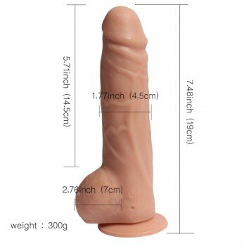 Uzaktan Kumandalı Titreşimli Teknolojik Vibratör Realistik Penis