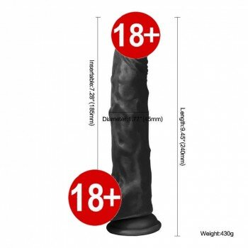 Victory Hero Sexy Zenci Et Dokusu Süper Realistik Penis 22.5 CM