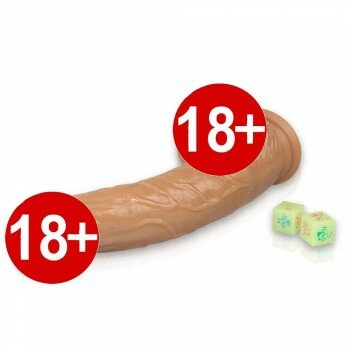 Real extreme Gerçekçi Dokuda 22 Cm Realistik Dildo Penis