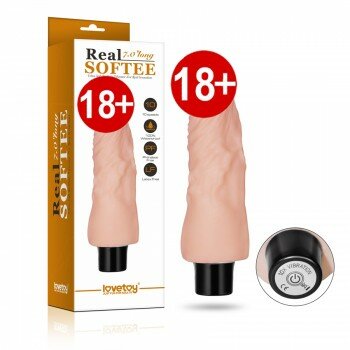 Love Clone 10 Fonksiyonlu Titreşim Ultra Yumuşak Titreşimli Realistik Penis Vibratör 18 CM