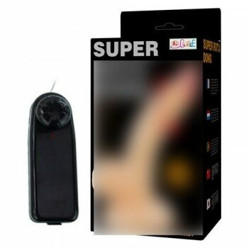 Super Rota Dong 13 cm Titreşimli Damarlı Vantuzlu Vibratör Penis