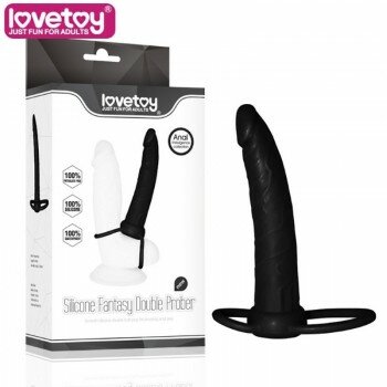 LOVETOY Halkalı Silikon Anal Plug Mastürbatör