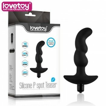 LOVETOY 10 Farklı Titreşimli P-Spot Anal Plug Silikon Anal Tıkaç