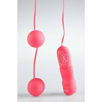 TOYJOY DUO POWER BALLS 2 Lİ TİTREŞİMLİ ANAL VAJİNAL ZEVK TOPLARI