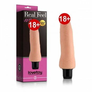 LOVETOY Real Feel 19 cm Titreşimli Realistik Vibratör Penis Dildo