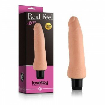 LOVETOY Real Feel 19 cm Titreşimli Realistik Vibratör Penis Dildo