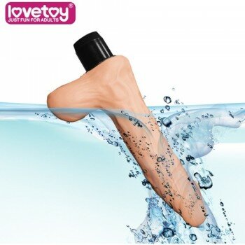 Lovetoy Real Feel 20 CM Titreşimli Damarlı Realistik Vibratör