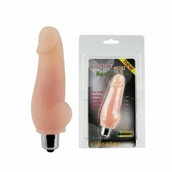 SC Mavou Realistik Titreşimli Mini Vibratör Penis Dildo 10.5 cm