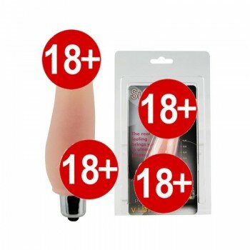 SC Mavou Realistik Titreşimli Mini Vibratör Penis Dildo 10.5 cm